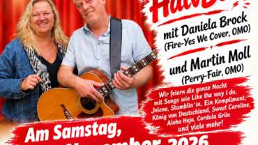 Plakat Wohnzimmer-Konzert mit HalvBeat am 21. November 2026 im Kirchhahn